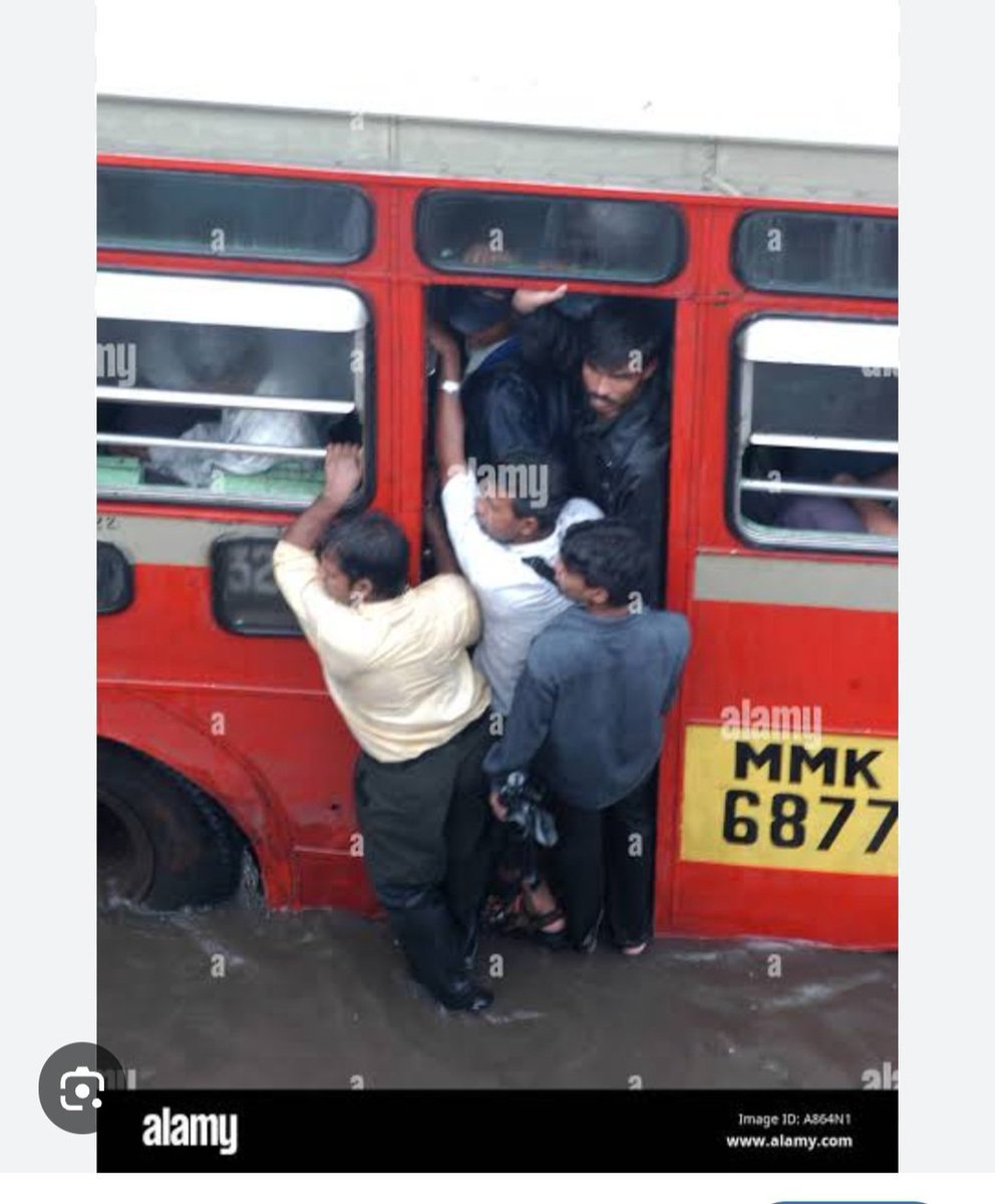 Priyalkiah's tweet photo. @myBESTBus @mybmc 
Bus 415,333,186
From Seepz to Andheri Stn.Doesn't stop at chakala Bus stop &amp; people are hanging near boarding gate. Driver doesnt allow women to board from front. We miss atleast 5-7 buses to get boarded/walk 25 mins/wait for half hour. Require strict action https://t.co/uxmIqEP4kn
