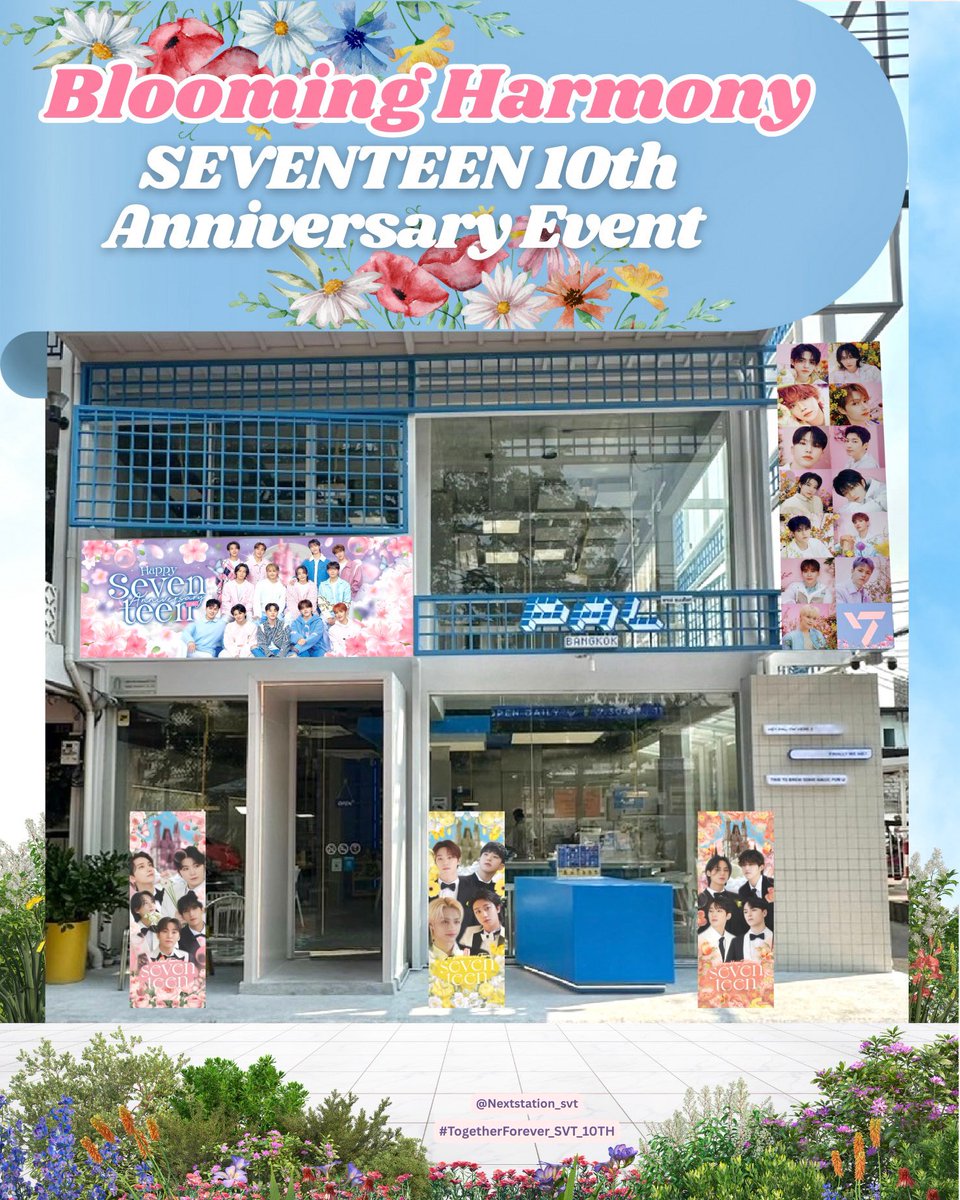 nextstation_svt's tweet photo. วันนี้นำภาพป้ายหน้าคาเฟ่มาให้ทุกคนชมกันค่ะ หวังว่าจะถูกใจกันนะคะ มาร่วมเป็นส่วนหนึ่งในอีเวนต์สุดพิเศษของพวกเราชาวกะรัต ที่คาเฟ่ฉลองครบรอบ 10 ปีของ SEVENTEEN แล้วเจอกันนะคะ💐💍💎

🗓️24 - 25 MAY 2025
⏱️10.00 AM - 06.00 PM
📌@pal_bangkok

#TogetherForever_SVT_10TH
#กะรัตพระเวสสันดร https://t.co/1I0orNfglE