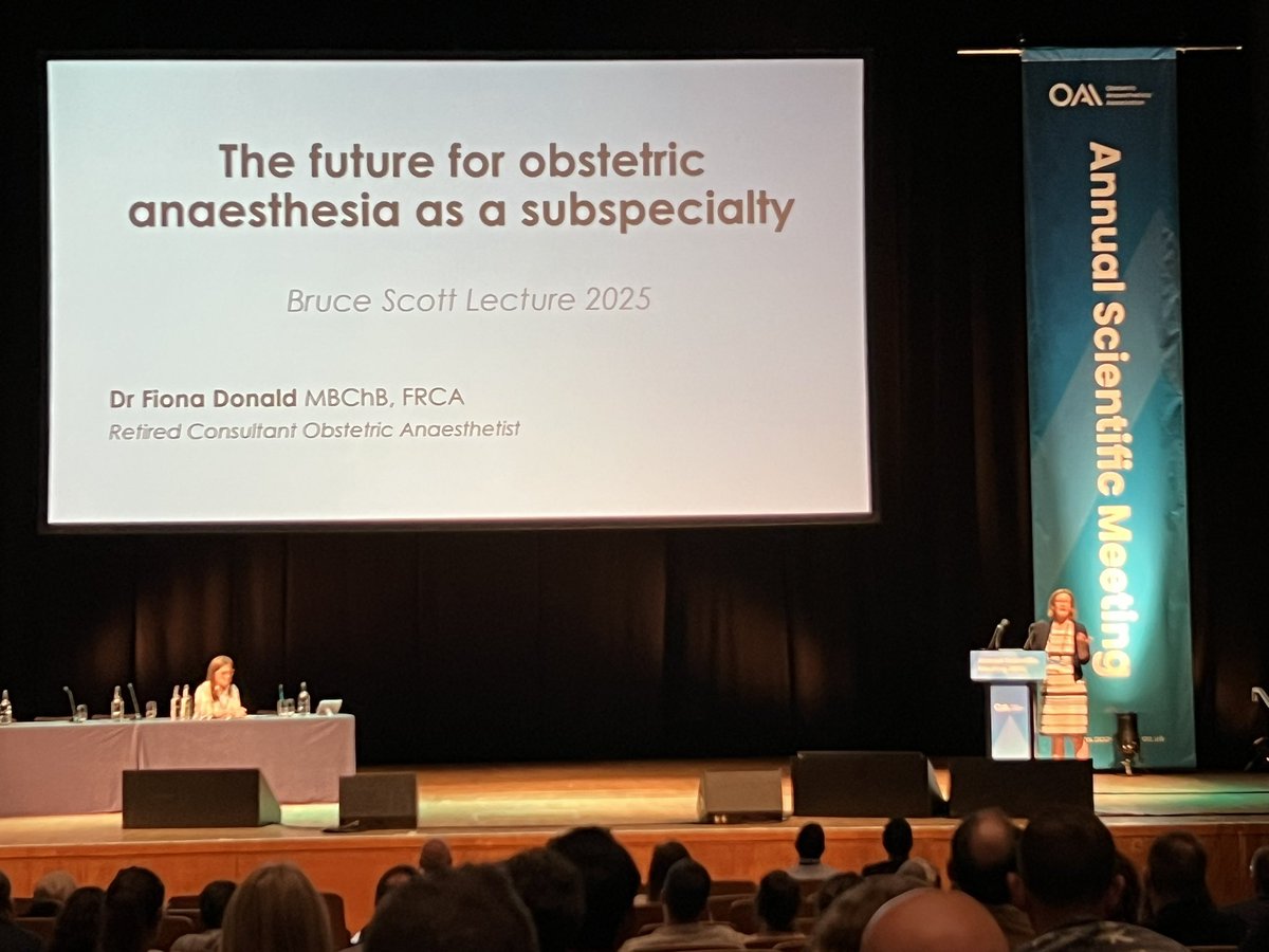 Simon Ash (@obsleepmerchant) on Twitter photo <a href="/noolslucas/">Nuala Lucas</a> introduces #OBAnes, PROMPT champion and past president of <a href="/RCoANews/">Royal College of Anaesthetists</a> Dr Fiona Donald for the Bruce Scott Lecture at <a href="/OAAinfo/">OAA</a>โs #OAA25ASM: โThe future of #OBAnes as a subspecialtyโ <a href="/noolslucas/">Nuala Lucas</a> introduces #OBAnes, PROMPT champion and past president of <a href="/RCoANews/">Royal College of Anaesthetists</a> Dr Fiona Donald for the Bruce Scott Lecture at <a href="/OAAinfo/">OAA</a>โs #OAA25ASM: โThe future of #OBAnes as a subspecialtyโ