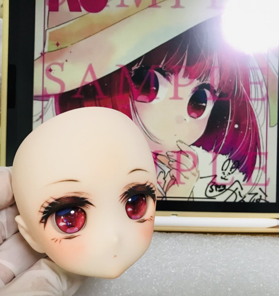 hirame_works's tweet photo. 趣味でドールメイクをしてます(੭ᐛ )੭⁾⁾キャラドールのメイクが大好きです！
#知名度を上げたいので拡散してください
#ドールオーナーさんと繋がりたい https://t.co/H1Bz7uJObf
