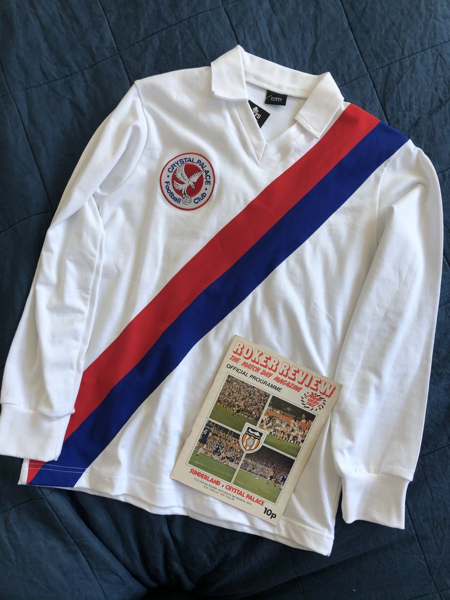 GreyJoggingB's tweet photo. The FA Cup played a big part in my life as a fan: I was hooked after the famous 1990 final and, as I found out later, on the day I was born in 1976, Palace beat Sunderland to reach the semi-final. Can tomorrow finally be our day? Can this happen please? UTP! ❤️💙#CPFC #FACup https://t.co/dEUue3YfG1