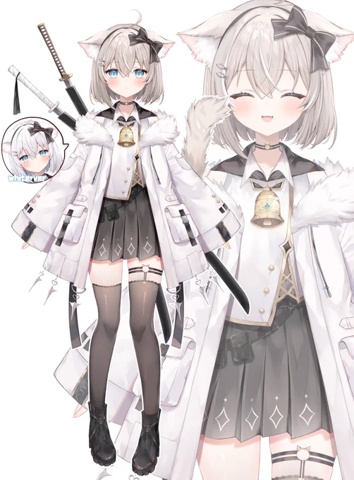 ベルモナちゃん()の2.5周年記念新髪型お仕立てさせていただきました今回はリボン付きショートヘアです!よろしくお願いいたしますᵕᴗᵕ 