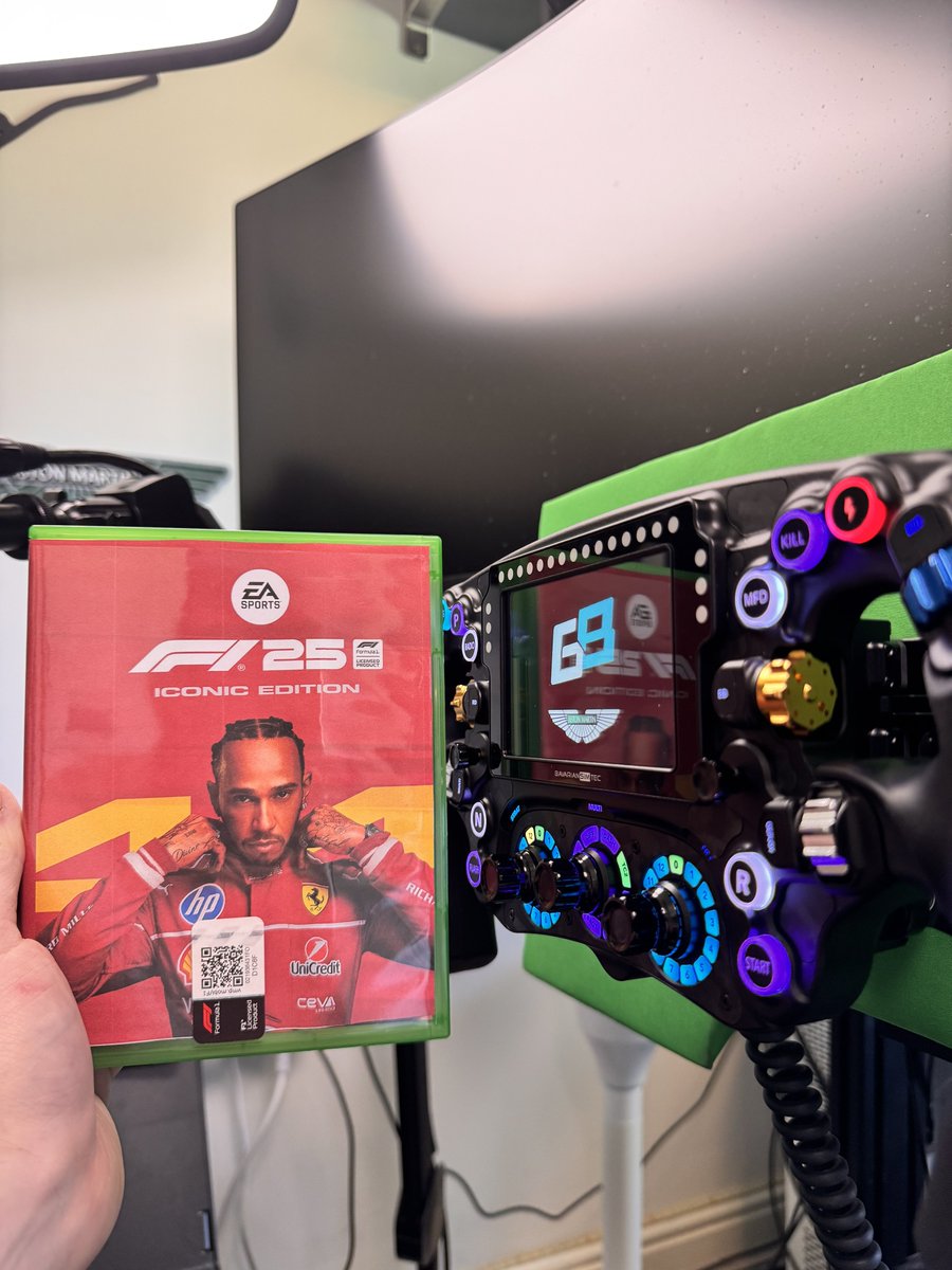 🚨 F1 25 GIVEAWAY 🚨

Iconic Edition code on platform of your choice.

To enter:
❤️ Like this post
👥 Follow me

Winner announced 26th May.

(Doing another giveaway on TikTok and Instagram each!)