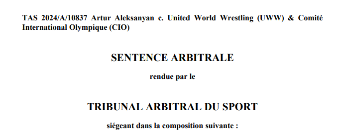🚨 Friday! Among the 20+ new decisions published by #CAS today, #LKK successfully represented FIBA in bit.ly/44FJopm &amp; IOC in bit.ly/42YiO9E
👉 🇬🇧 bit.ly/3ECQ1xu
👉 🇫🇷 bit.ly/42JC0YY
👉 🇪🇸 bit.ly/4hwNDqY
#sportsarbitration #LexSportiva