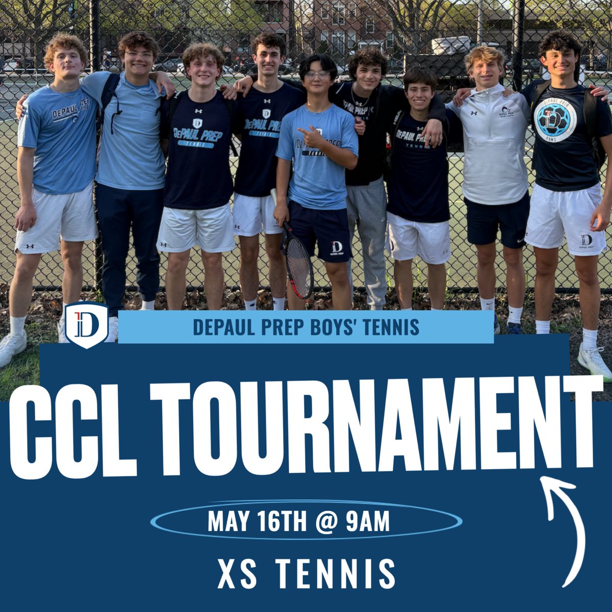 Big day for the Rams! Good luck to our players competing in the CCL Tournament today 👏🎾