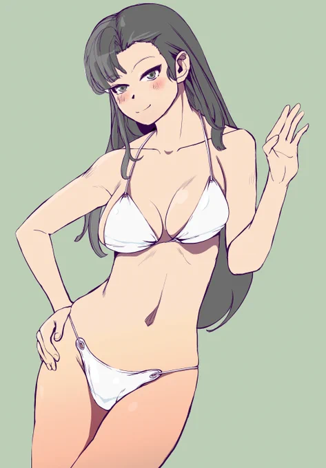 西さんと白 