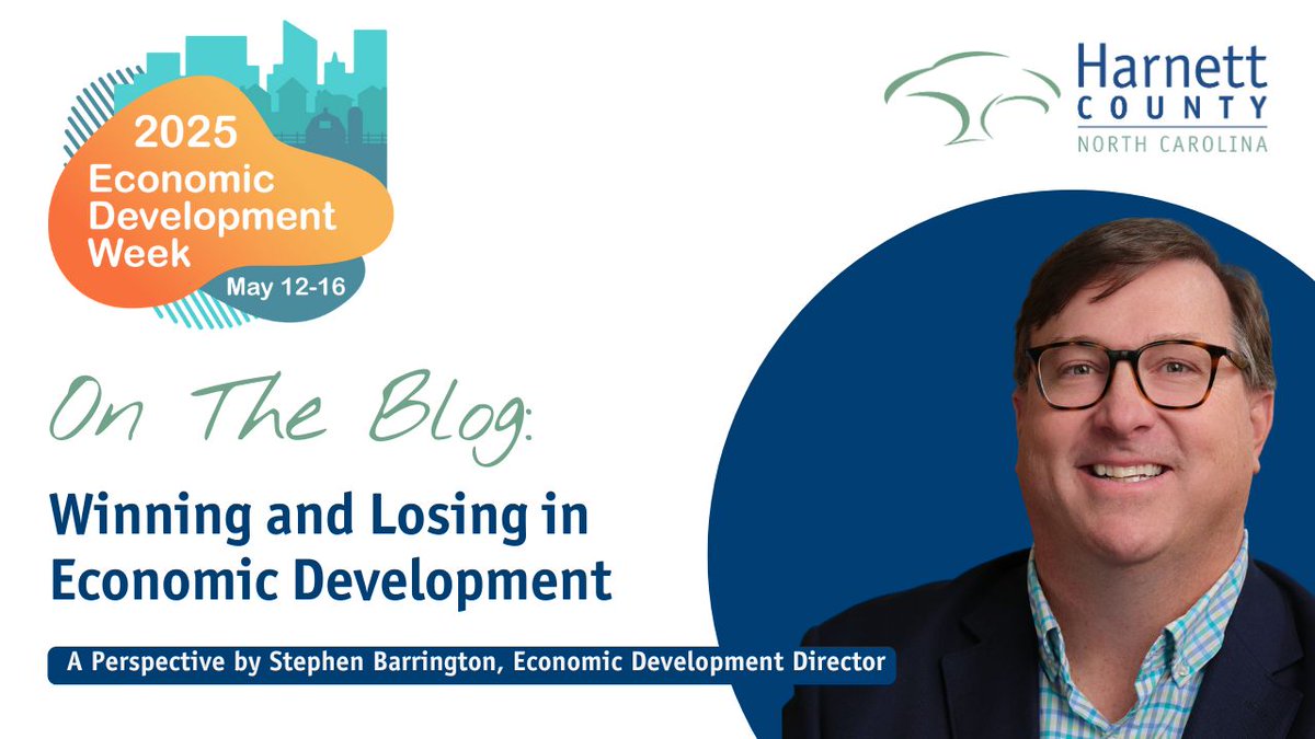 As <a href="/IEDCtweets/">IEDC</a>'s #EconDevWeek wraps up, <a href="/HarnettCounty/">Harnett County</a>'s #EconDev Director Stephen Barrington shares what it means to “win” in economic development &amp; why it looks different for every community. Planning, partnerships &amp; perspective matter. 📝Read the #blog: bit.ly/4ko6s0p