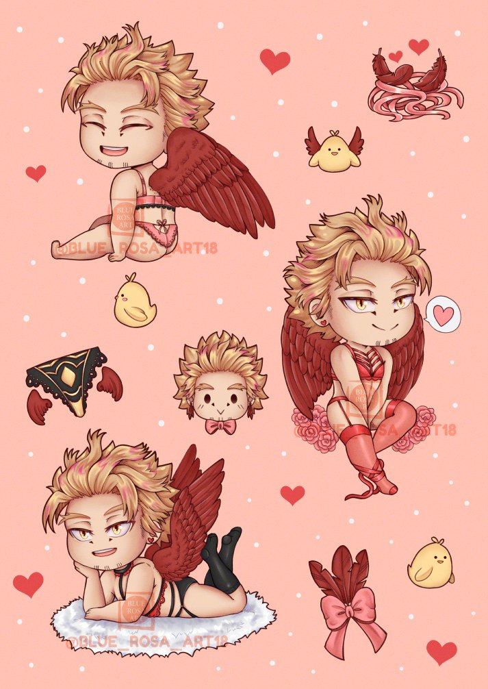 I had the wonderful chance to work with Luxury in 2023 as a merch artist, here is the cute lil Hawks sticker sheet I designed!

Check out their leftover post below to snag some pretty new additions to your MHA collections!
#mha #bnha #takamikeigo #hawks #ホークス #bnhahawks