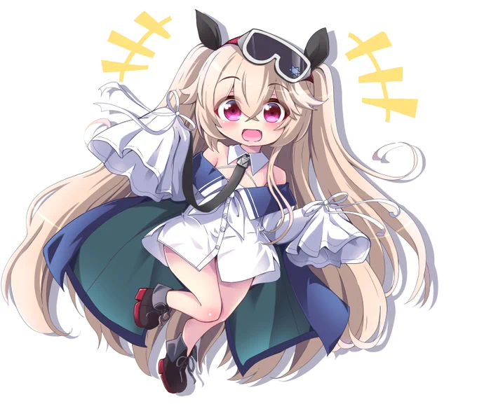 リトルアンカレッジちゃん かわいいがかわいいになってかわいいすぎるー!(語彙力低下中 #アズレン #アズールレーン #リトル・アンカレッジ 