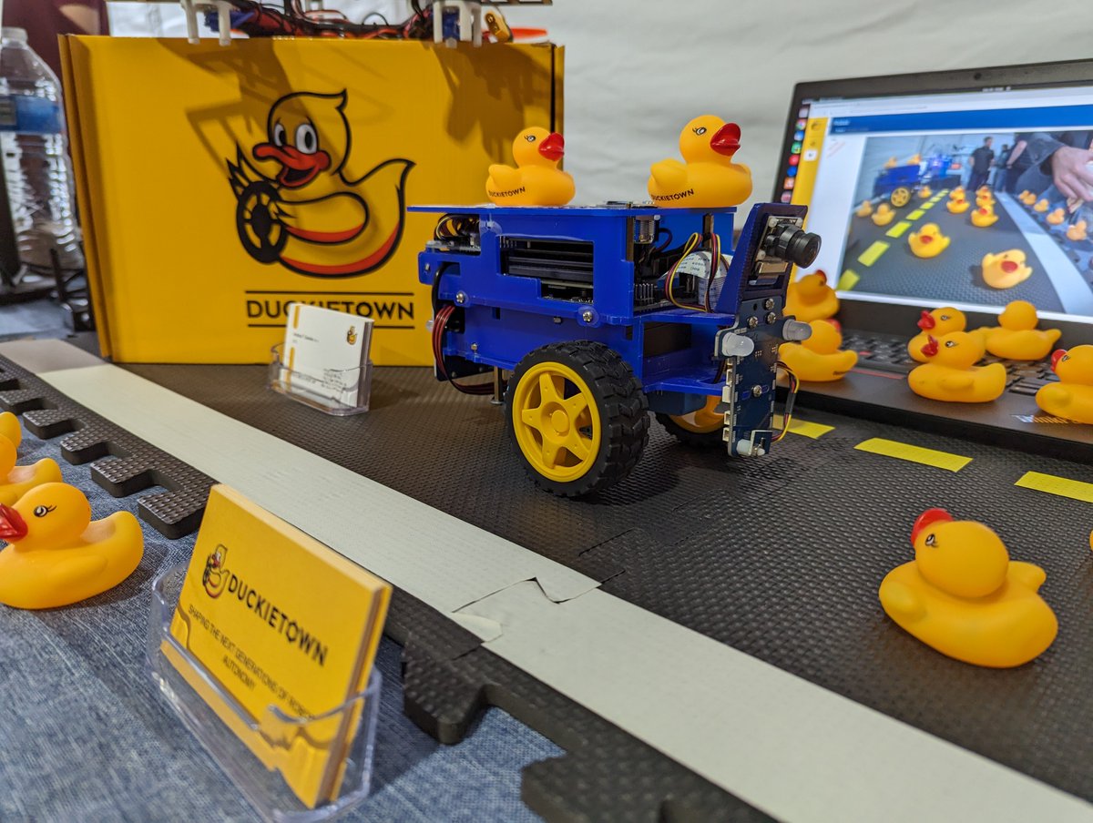 DuckietownAI's tweet image. 🤖  Are you planning to teach a robotics course but do not have time to set everything up? 

Trusted by hundreds of higher education institutions worldwide! Check out the guide for instructors: hubs.la/Q03mWfNt0 

#RoboticsEducation #AutonomousSystems #STEMeducation