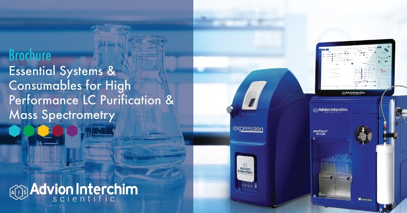 The Advion Interchim Scientific suite of systems and consumables allows users to harness the power of mass spectrometry, flash chromatography, prep LC and more. Simple and robust, download our brochure to learn more: bit.ly/401BUHh