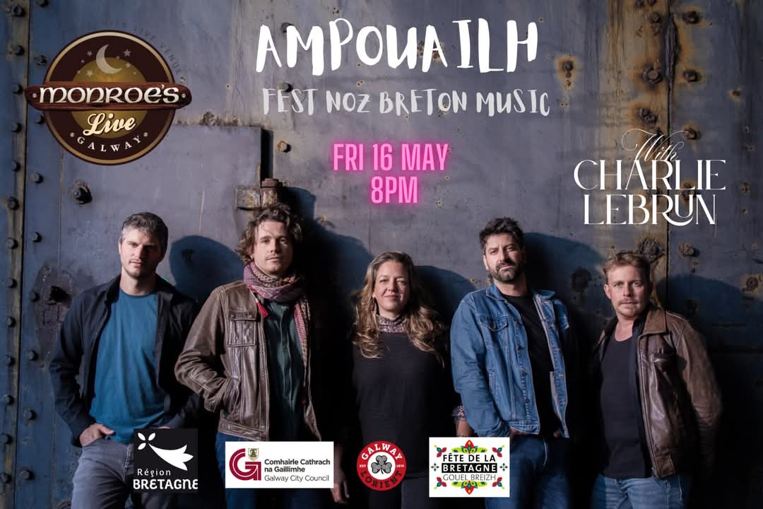 GalwayLorient (@galwaylorient) on Twitter photo Ampouailh this evening <a href="/MonroesLive/">Monroe's Live</a> with Charlie LeBrun and Cercle Brizeux and tomorrow in Ballynamuck in <a href="/longfordcoco/">Longford County Council</a> Ampouailh this evening <a href="/MonroesLive/">Monroe's Live</a> with Charlie LeBrun and Cercle Brizeux and tomorrow in Ballynamuck in <a href="/longfordcoco/">Longford County Council</a>