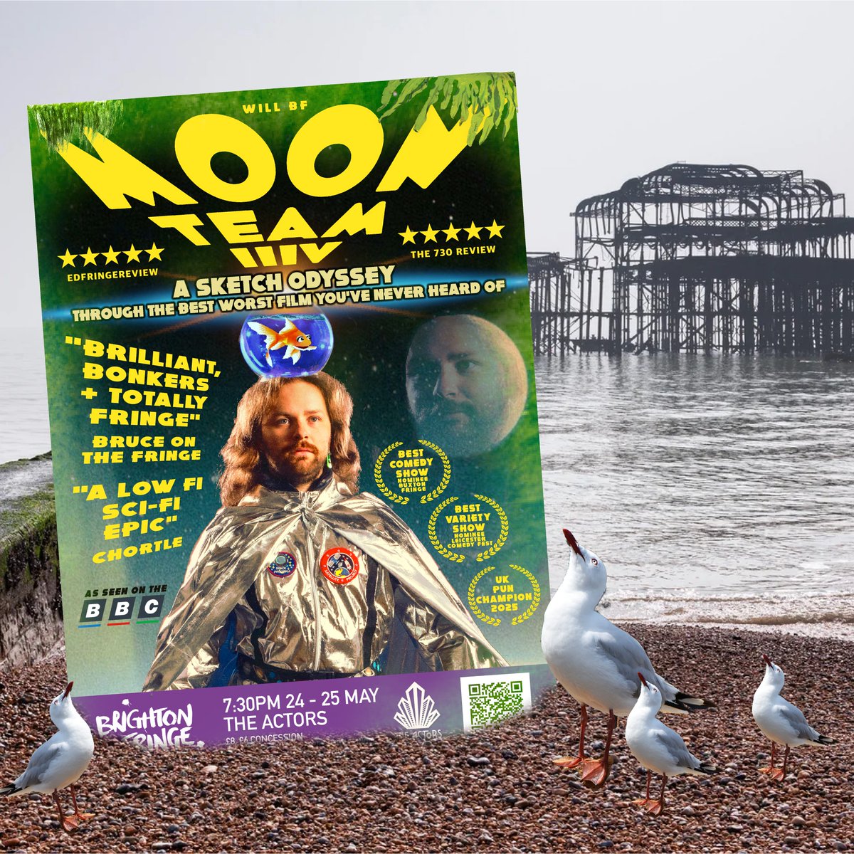 will bf (@willbfff) on Twitter photo calling every single resident of Brighton
I'm taking my sci-fi sketch show to the <a href="/brightonfringe/">Brighton Fringe</a> next weekend (24/25th) and would love for you to come along!
brightonfringe.org/events/will-bf… calling every single resident of Brighton
I'm taking my sci-fi sketch show to the <a href="/brightonfringe/">Brighton Fringe</a> next weekend (24/25th) and would love for you to come along!
brightonfringe.org/events/will-bf…