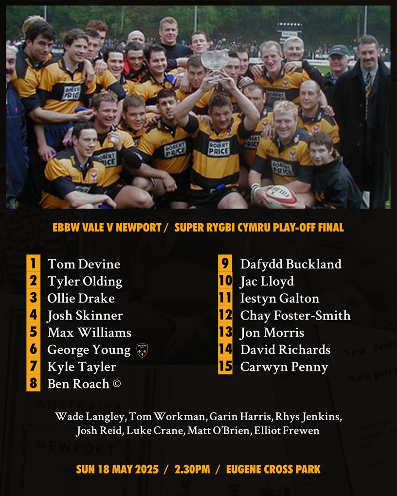 Just 1️⃣ change for your FINAL B&amp;As.

#COTP #YmlaenCasnewydd
