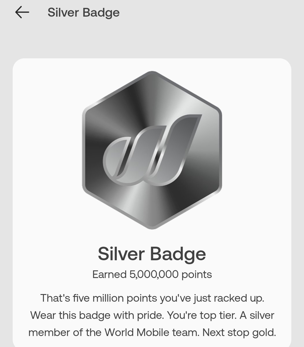 EnsoNode ENO (@ensonode) on Twitter photo I did it! In🥈 place I achieved the 2️⃣nd most rare and the 2️⃣nd most difficult badge on the #ScanforPoints app📱 from <a href="/WorldMobileTeam/">World Mobile</a> . I now have 10/11 badges... Crossing over that 5mil point mark after 19 hours of driving and seeing it appear in my dashboard is a challenging I did it! In🥈 place I achieved the 2️⃣nd most rare and the 2️⃣nd most difficult badge on the #ScanforPoints app📱 from <a href="/WorldMobileTeam/">World Mobile</a> . I now have 10/11 badges... Crossing over that 5mil point mark after 19 hours of driving and seeing it appear in my dashboard is a challenging
