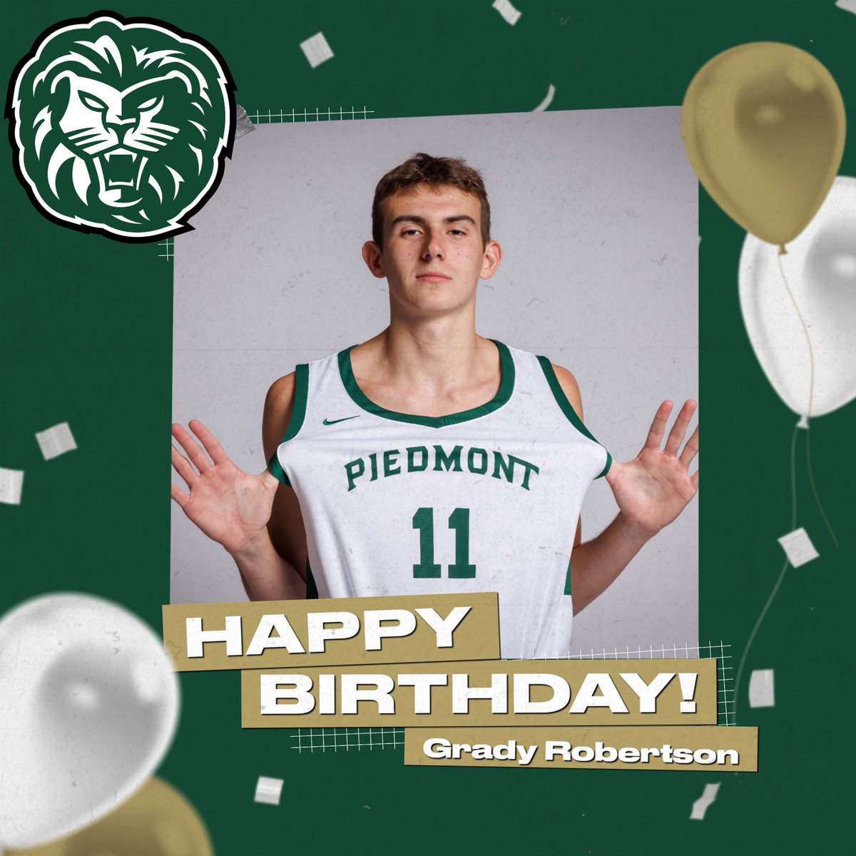 🎉Join us in wishing freshman guard Grady Robertson a Happy Birthday!🎉 #StrikeTheStone