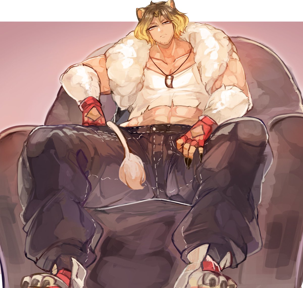 Spring_Lion6's tweet image. “Do you mind telling me WHY you woke me up from my 12 hours Power Nap?”

🎨:@wtgn_grim 

#Lion4rt