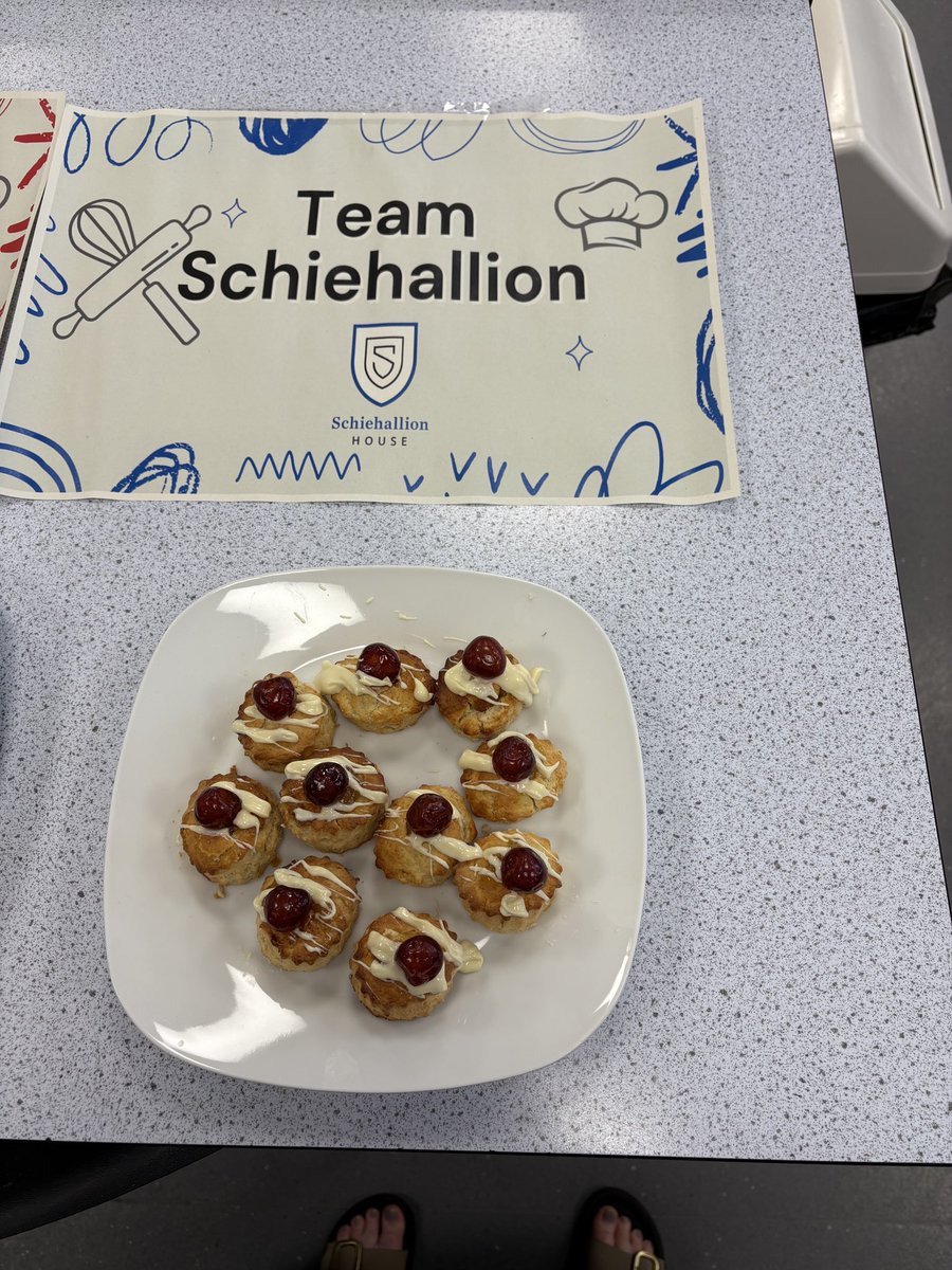 A huge well done and thank you to our fantastic Schiehallion team for winning Inter-House Bake Off today with their fabulous scones. #prideindennyhigh <a href="/DennyHighSchool/">Denny High School</a>