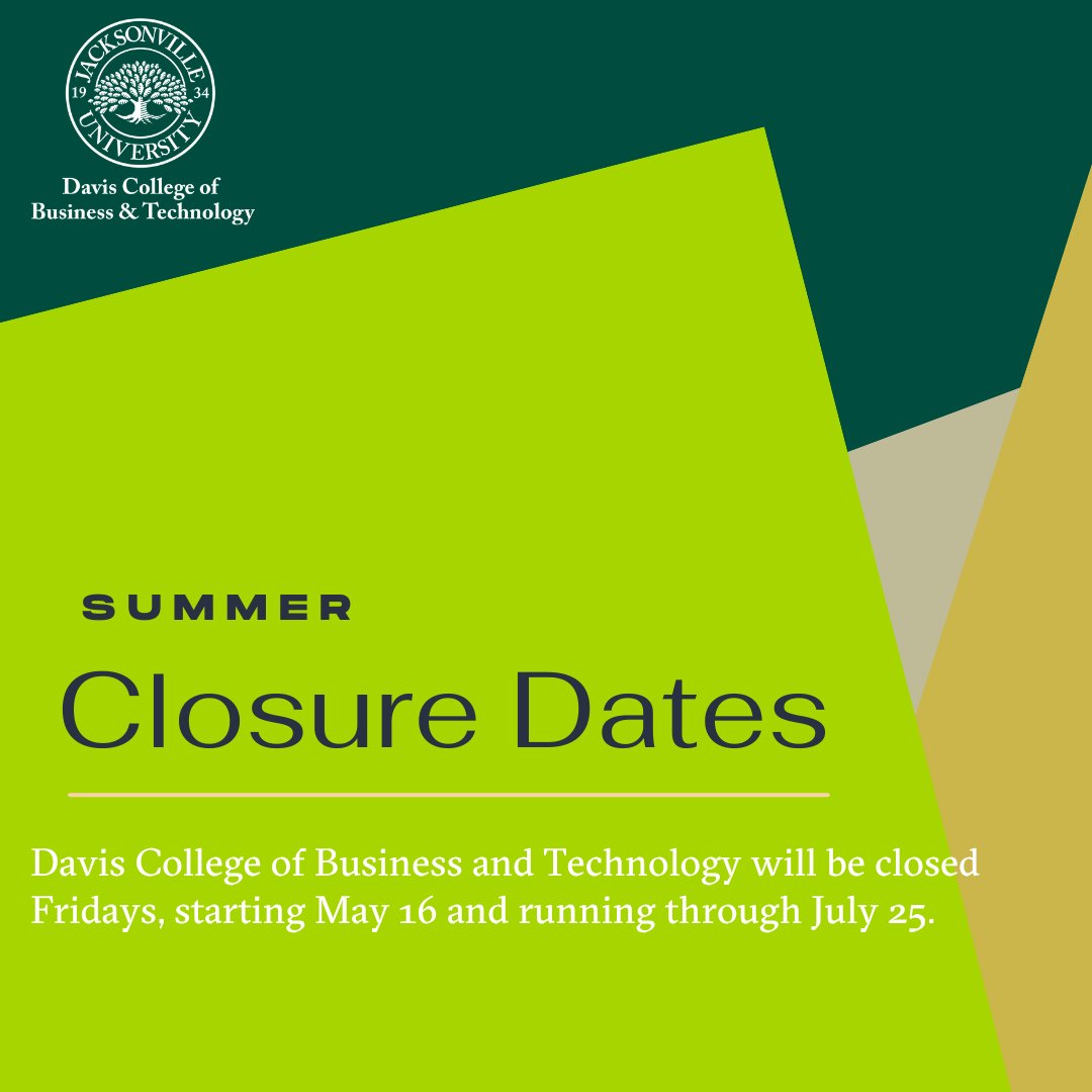 JU Davis College of Business & Technology (@jubusiness) on Twitter photo 