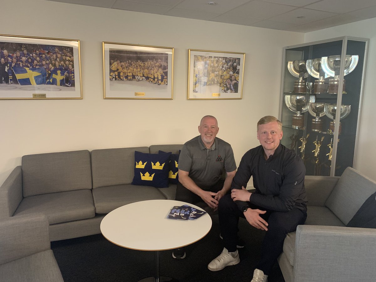 Brian Gillam (@briangillam66) on Twitter photo Great day at the head offices of the Swedish Ice Hockey Association with Sebastien Bystrom, Player Development Manager, and some of his colleagues.
Talked player/coach development within an Ecological Dynamics framework. Some great collaborations to follow. <a href="/Trekronorse/">Tre Kronor</a> Great day at the head offices of the Swedish Ice Hockey Association with Sebastien Bystrom, Player Development Manager, and some of his colleagues.
Talked player/coach development within an Ecological Dynamics framework. Some great collaborations to follow. <a href="/Trekronorse/">Tre Kronor</a>