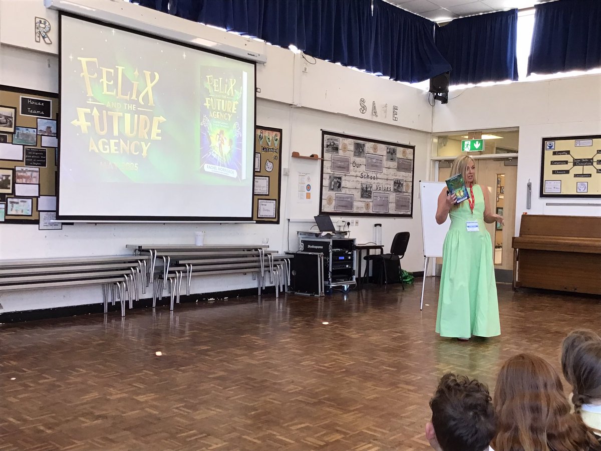 This afternoon we are lucky enough to have the author Rachel Morrisroe in to school to talk about her new book. A big thank you to <a href="/LinghamsBooks/">Linghams Bookshop books, toys and author events</a> for organising this fabulous event. <a href="/GaytonPrimary/">Gayton Primary</a>