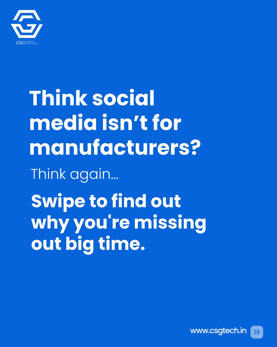 CSG Technosol Private Limited tweet media