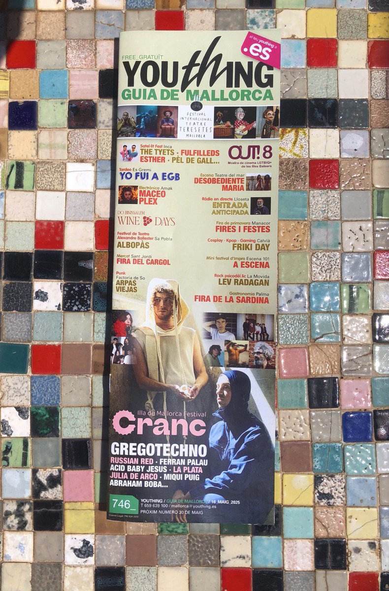 Ja pots consultar l’agenda amb les activitats del cap de setmana al nou youthing.es