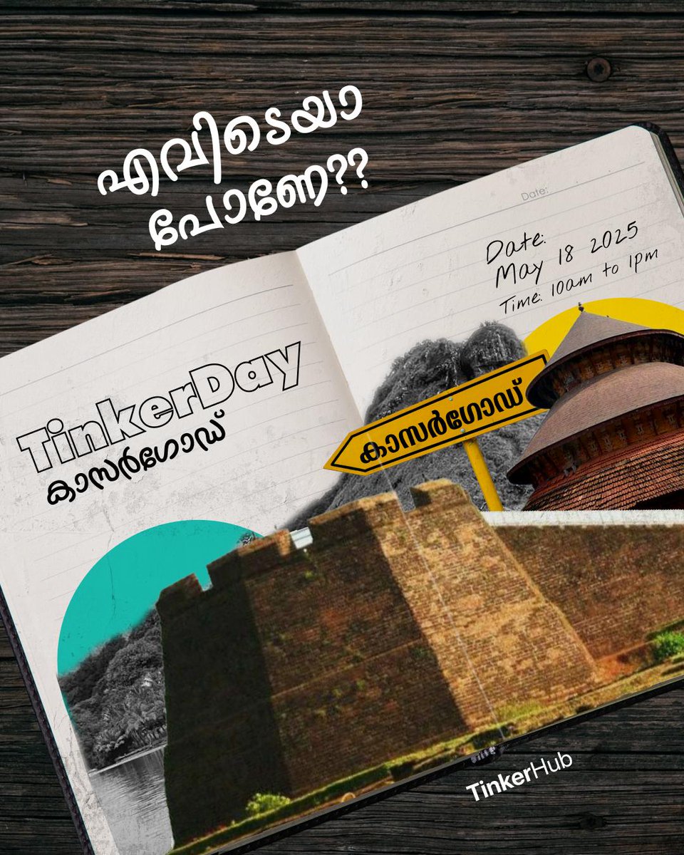 TinkerHub's tweet photo. 🎤 Speakers Revealed!
The wait is over — #TinkerDay Kasaragod is bringing amazing #voices to stage! 🔥
From tech tinkerers to creative builders, our lineup is packed with energy, ideas, and inspiration. 🚀
🎟️ Save your spot: https://t.co/qbdYQyVU5K
#meetup #speakers #community https://t.co/K1xZs5uYrK