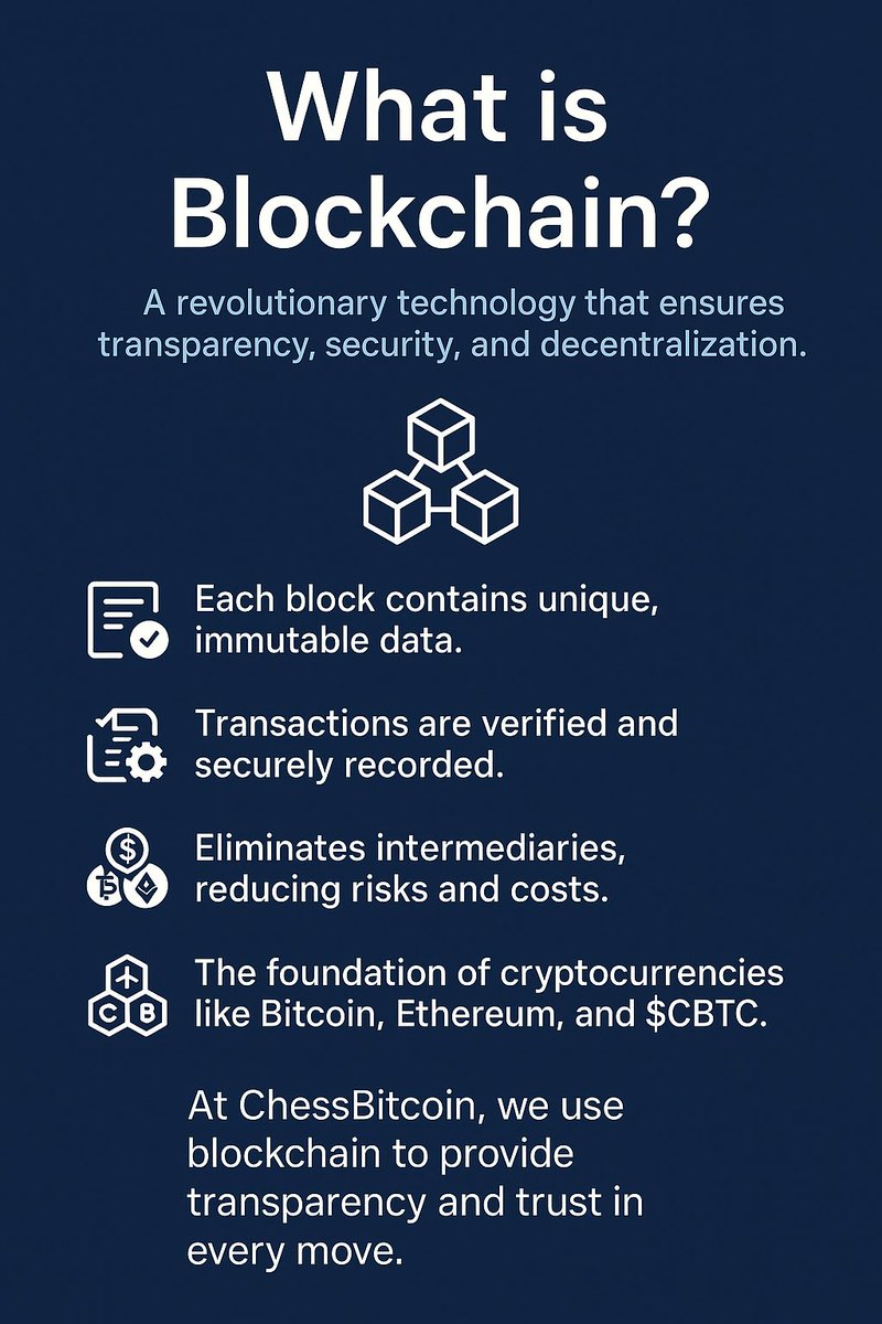 thechessbitcoin's tweet image. Blockchain ensures transparency &amp;amp; security. Play chess with trust at ChessBitcoin. #Blockchain #ChessBitcoin #Crypto