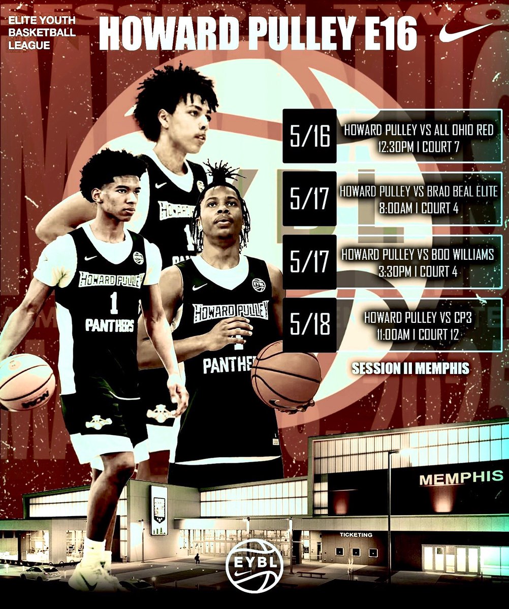 PjHoopsMpls's tweet photo. Schedule &amp; Roster for @NikeEYB Session 2 Memphis. First game 12:30 Today (ct 7) vs All Ohio. Looking forward to connecting with all the Coaches we have been talking to about this talented 2027 group. @PulleyHoops https://t.co/Wth9tNvB1i