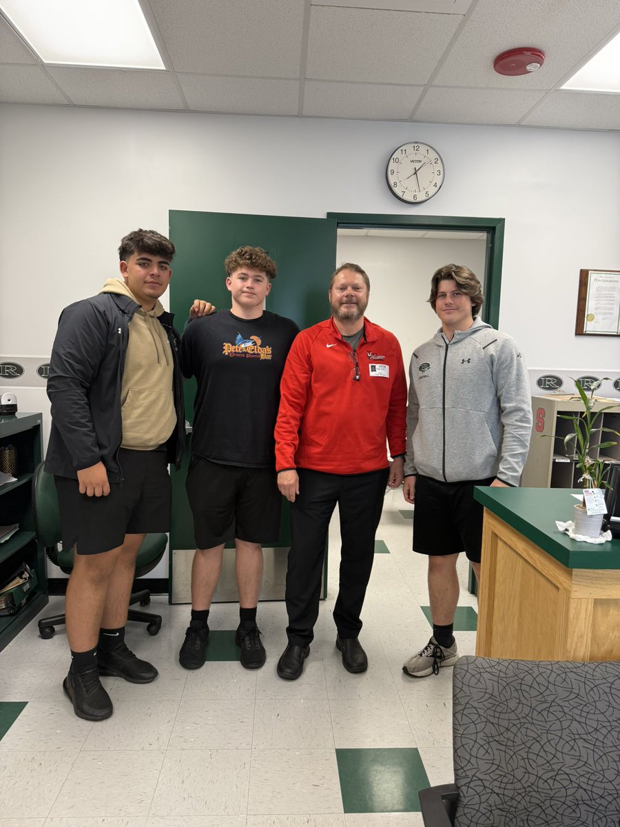 Thank you <a href="/CoachKotlarz/">Roger Kotlarz</a> for coming to talk to me today! I really enjoyed learning more about the school and the program. Can’t wait to get on campus!

<a href="/dempseym73/">Coach Dempsey</a> <a href="/Coach_Papcun/">Coach Papcun</a> <a href="/ShannonHoadley/">Shannon Hoadley</a> <a href="/coach_damian/">Chris Damian</a> <a href="/CoachPetruzzi/">Anthony Petruzzi</a> <a href="/nextlvlculture/">Next Level Culture</a>