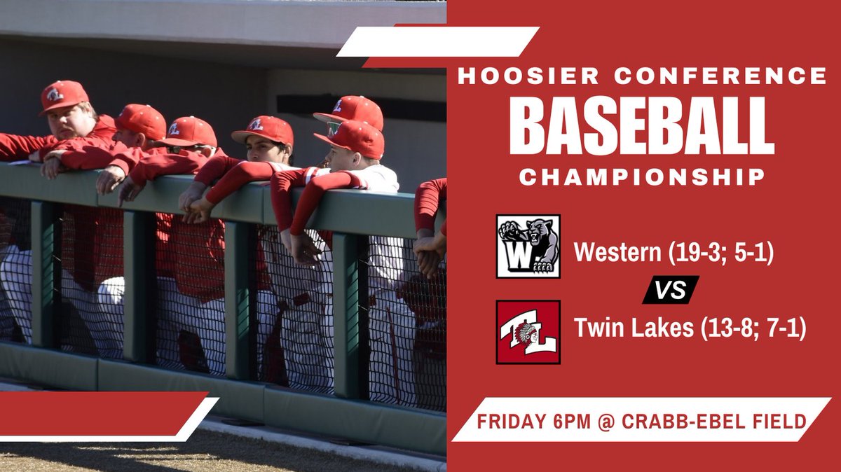 The Twin Lakes Indians (13-8) host the Western Panthers (19-3) for the Hoosier Conference Championship tonight @ 6pm. For tickets: public.eventlink.com/tickets?t=1298… 
Let's Go Indians!  <a href="/tl_indians/">TL Indians Athletics</a> <a href="/hoosierconf/">Hoosier Conference</a>