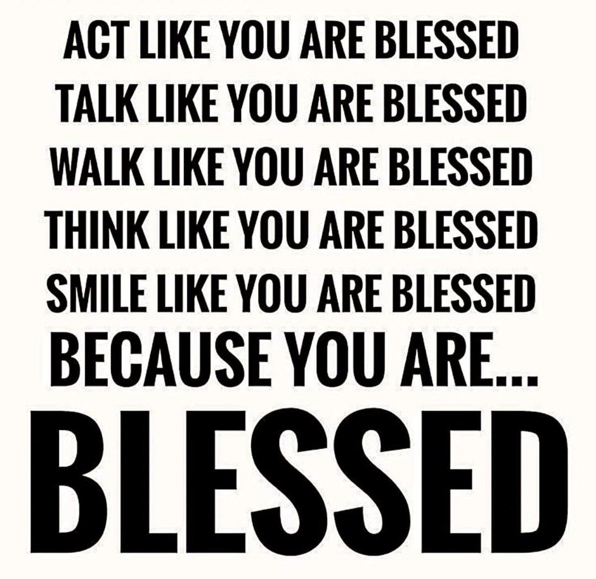 AuthorBAtkinson's tweet photo. Wake up and walk in your blessings! ✨

Because you ARE… BLESSED! 🙏🏾

Don’t wait for the perfect moment—live like you’re already walking in favor. 🌟👣 https://t.co/QtXh7AN425