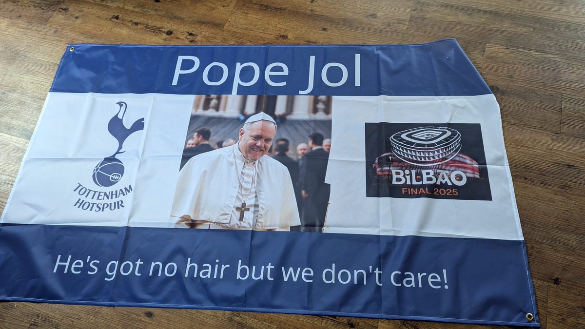LFordey's tweet photo. Bilbao ready - COYS!!

@SpursOfficial @SpursSongSheet @thespursweb @ROTS1882 @dougbagleyfdl @THSTOfficial @thfcflags https://t.co/woMzrIQbd2