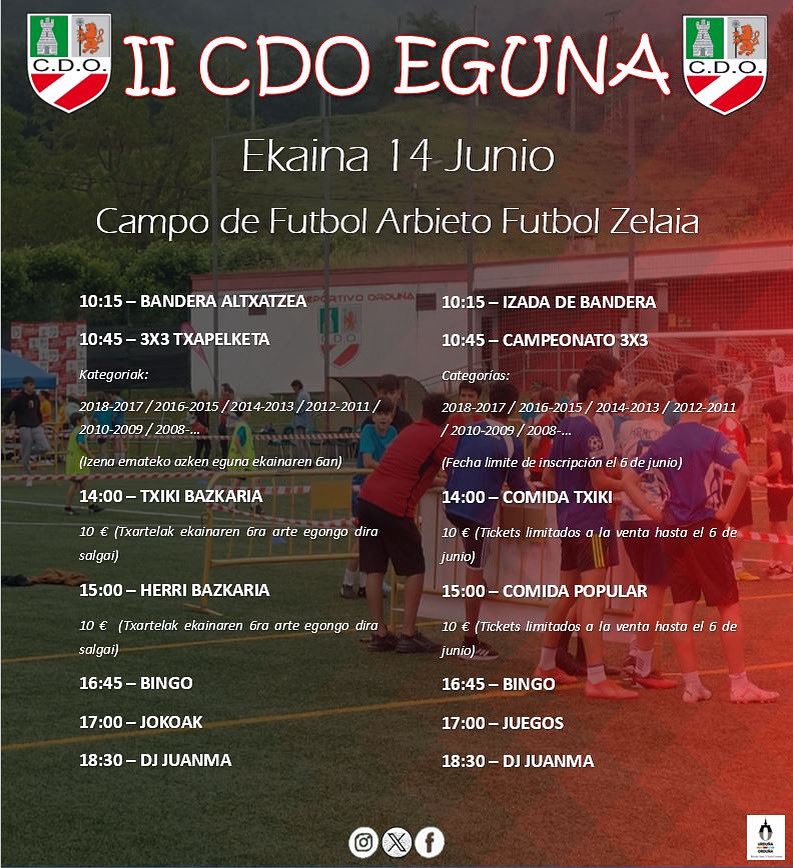 🔴⚪️CDO EGUNA🔴⚪️
🎊🎉🥳⚽️