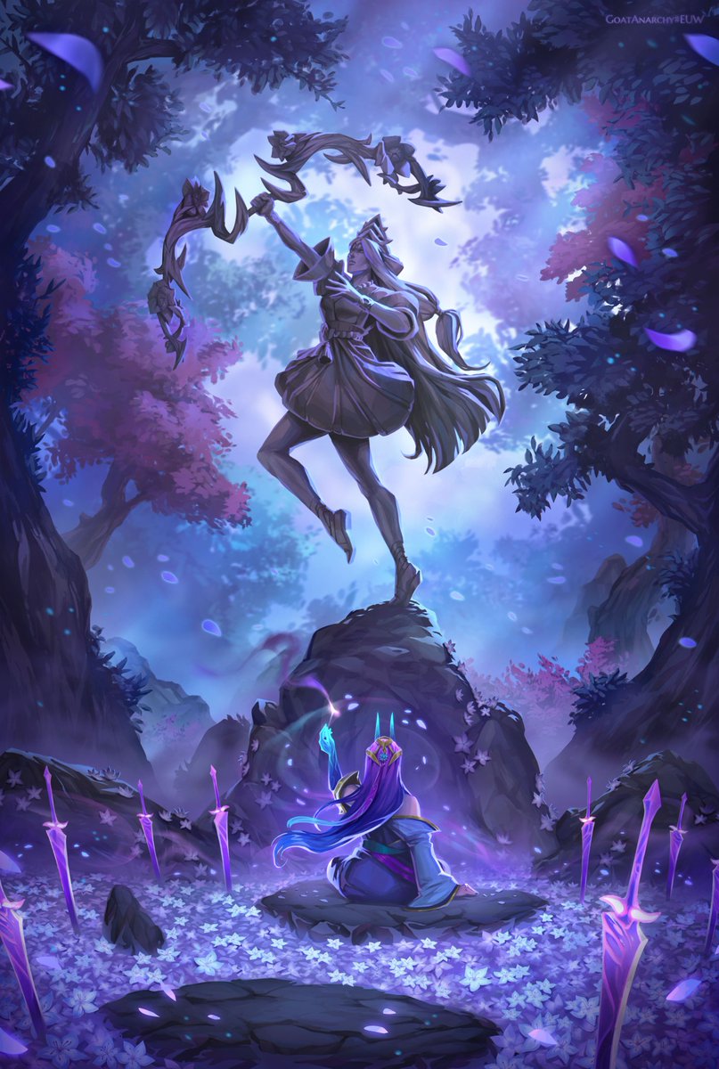 Fantastique illustration aux couleurs de Fleur Spirituelle proposée par Zanykeeper. 💮💖