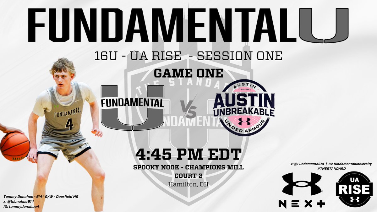 Tyler Kurz (@coach_kurz) on Twitter photo GAMEDAY! Session 1 for <a href="/RiseCircuit/">UA Rise Circuit</a> gets started this afternoon in OH! #TheStandard
<a href="/FundamentalUA/">Fundamental U</a> | <a href="/mikeweinstein55/">Michael Weinstein</a> GAMEDAY! Session 1 for <a href="/RiseCircuit/">UA Rise Circuit</a> gets started this afternoon in OH! #TheStandard
<a href="/FundamentalUA/">Fundamental U</a> | <a href="/mikeweinstein55/">Michael Weinstein</a>