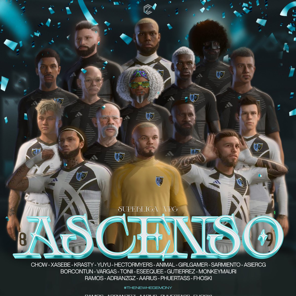 CryZeN Gaming (@cryzengaming) on Twitter photo ‼️ ASCENSO A SUPERLIGA VPG ‼️
Tras una temporada con grandes rivales y luchando hasta el final, conseguimos el ascenso a SUPERLIGA de <a href="/VPG_Spain/">Virtual Pro Gaming España</a>
Enhorabuena a está gran plantilla, a los que siguen y a los que han estado, todo gracias a vosotros 💪🤩
#TheNewHegemony #EAFC25 ‼️ ASCENSO A SUPERLIGA VPG ‼️
Tras una temporada con grandes rivales y luchando hasta el final, conseguimos el ascenso a SUPERLIGA de <a href="/VPG_Spain/">Virtual Pro Gaming España</a>
Enhorabuena a está gran plantilla, a los que siguen y a los que han estado, todo gracias a vosotros 💪🤩
#TheNewHegemony #EAFC25