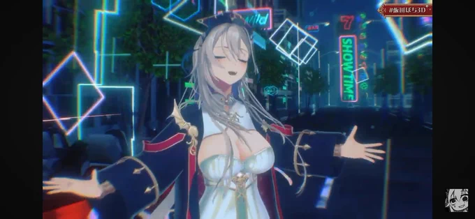 EDのGet Wildカッコいい! 改めて3D御披露目おめでとうございます! #飯田ぽち3D