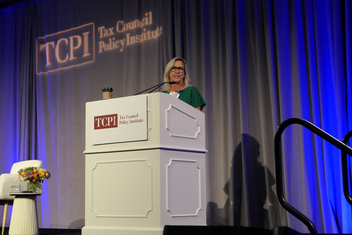 Rebecca Burch, <a href="/USTreasury/">Treasury Department</a>'s Deputy Assistant Secretary for International Tax Affairs, delivered the keynote address to open the final day of the symposium, setting the stage for a day of engaging  discussions and insights.

#TCPISymp #TaxPolicy