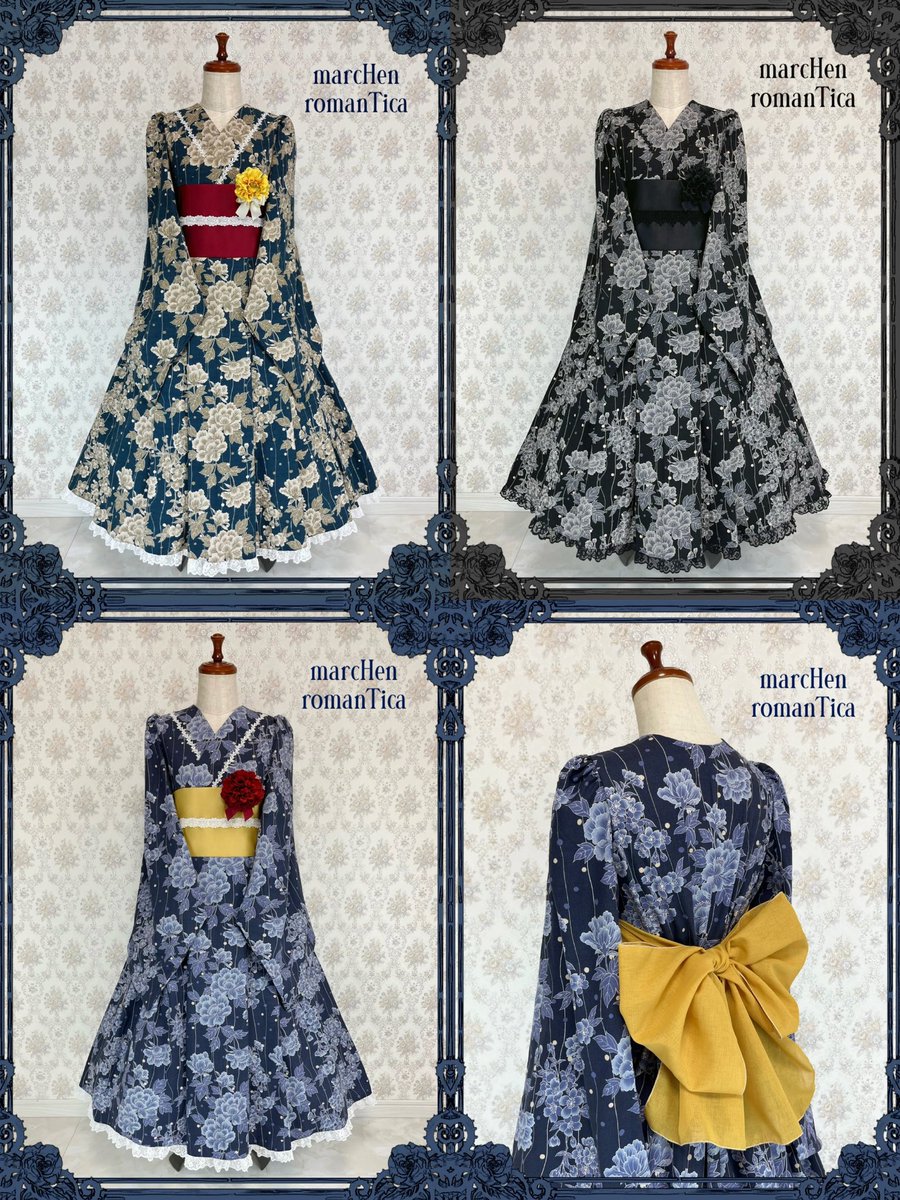 Hiroko Tokumine on X marcHenromanTica HirokoTokumine 浴衣風ワンピース