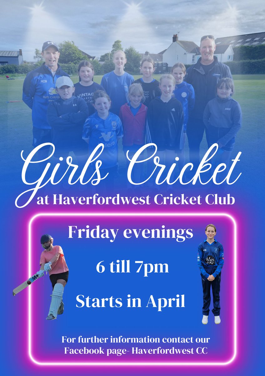 Cyfle Arbennig - A great opportunity to come along and get involved 🏏🤩
