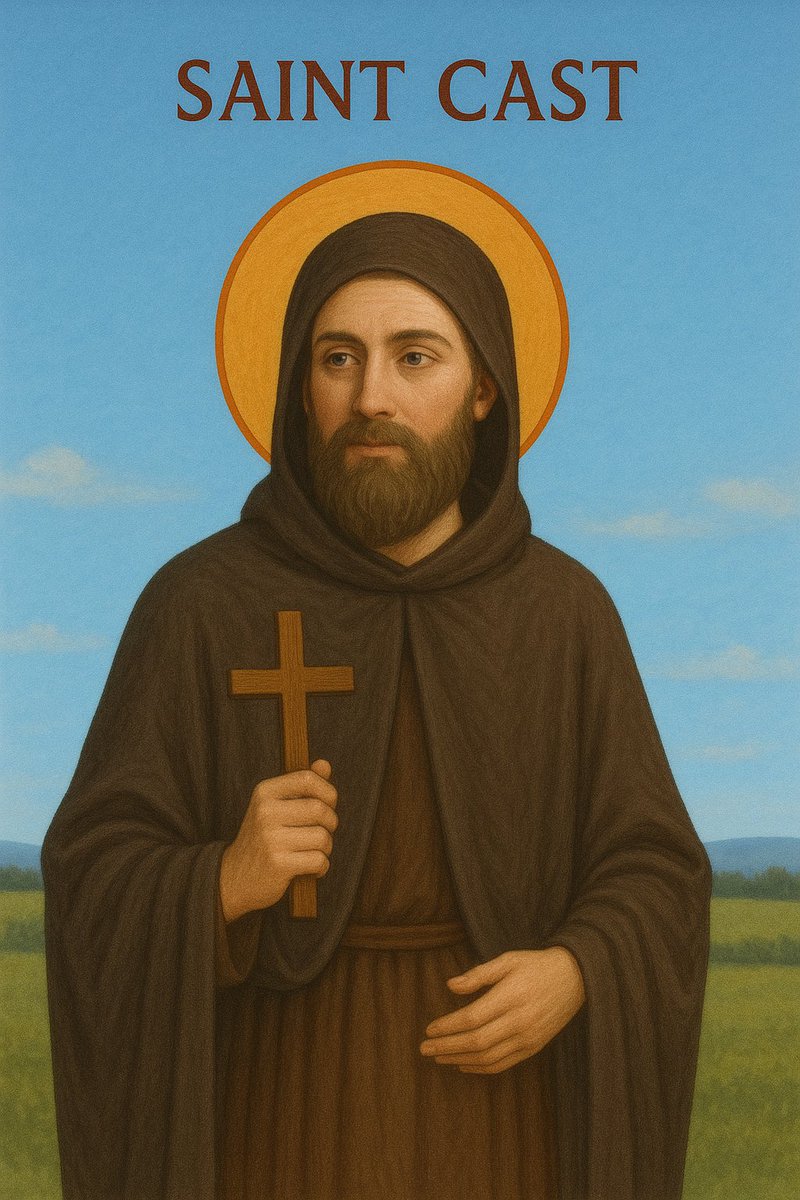 IrishSaints0's tweet photo. Saint Cast (also known as Kast)
Feast Day: July 5
6th-century Irish monk
Spiritual student of Saint Jagut
Born c.522 in Ireland
One of the quiet threads in the great tapestry of Irish monasticism
#SaintCast #IrishSaints #MonasticIreland https://t.co/kAiDeAjK7B