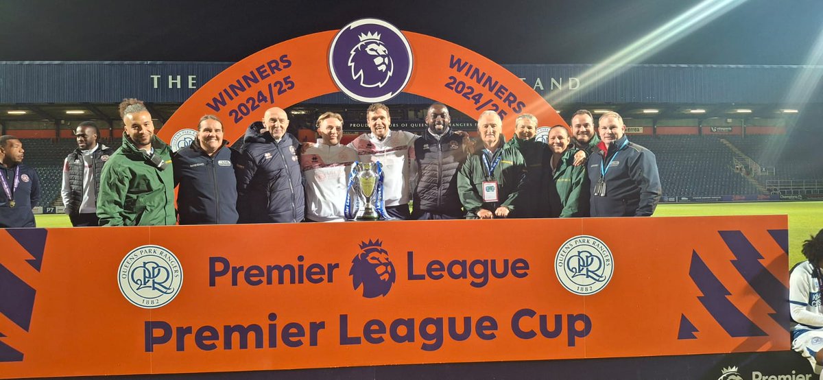 jthomasucfb's tweet photo. What a night at Loftus Road W12!
QPR beating local rivals Brentford 3-1 in the final of the Premier League Cup!
Congratulations to the team and staff!
Great being involved with the medic team! 
#QPRBRE #PLCup #football #Champions https://t.co/lwDBDBbXJ2