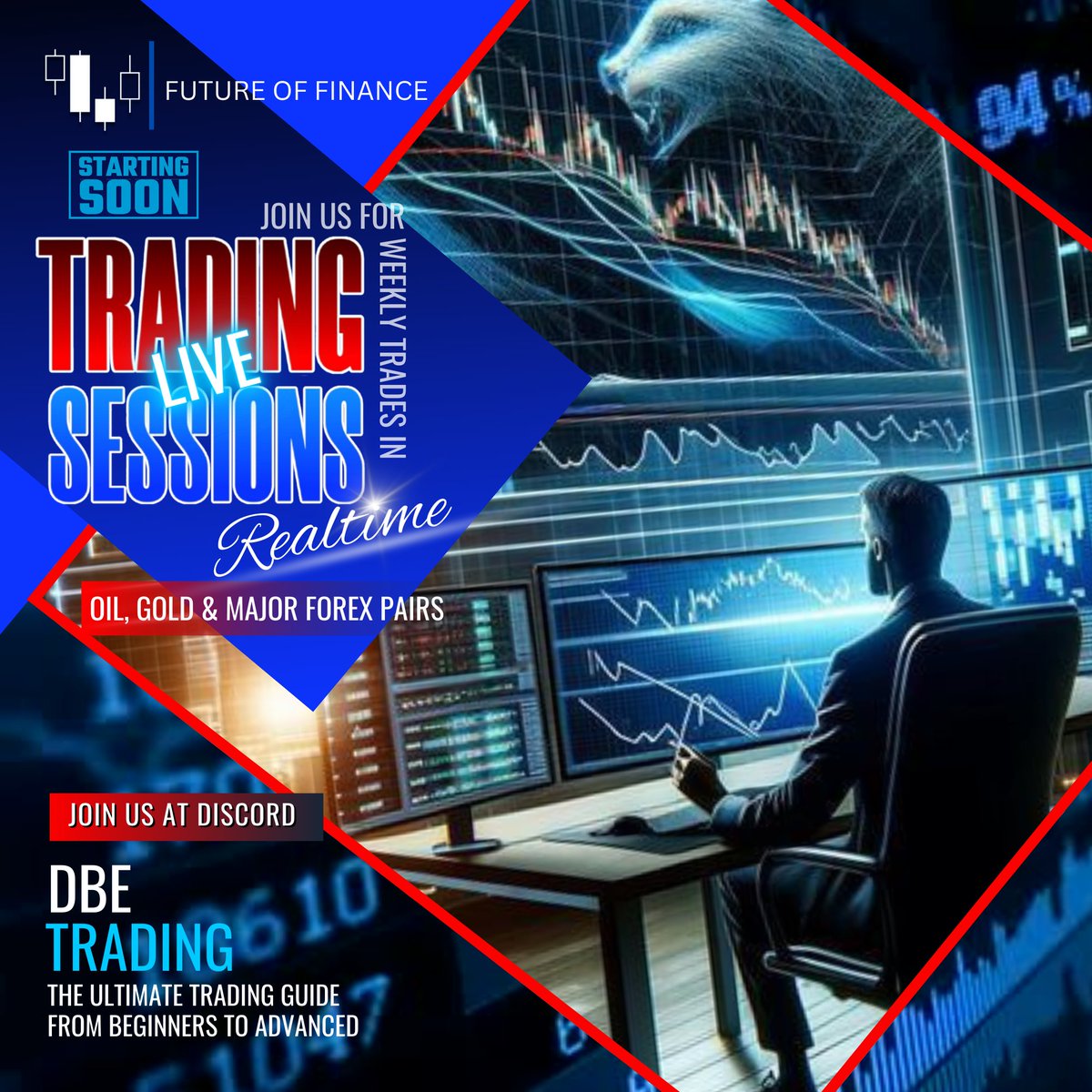 dbetrading's tweet image. Starting next week, I’ll begin hosting live trading sessions during the European market open — on both Telegram and Discord.
I’ll share more details in the coming days.
Hope to see many of you there! 🚀📈

#trading #livetrading #europeanmarkets #Telegram #Discord #priceaction