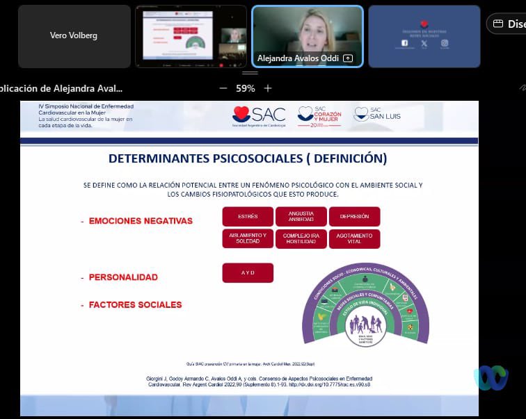 Corazón y Mujer Dra Liliana Grinfeld - SAC/FCA (@corazonymujer) on Twitter photo IV SIMPOSIO NACIONAL DE ENFERMEDAD CARDIOVASCULAR EN LA MUJER 🫀
Mesa: MUJER JOVEN
👉🏻 ¿Cuándo comienza la prevención cardiovascular?: Dr. <a href="/Baratta_Sergio/">Sergio Baratta</a>
👉🏻 Arritmias en la mujer. Dr. Galdeano
👉🏻 Emociones y salud cardiovascular: Dra. Avalos
👉🏻Mujeres deportistas. Dr Mauro
👏🏻 IV SIMPOSIO NACIONAL DE ENFERMEDAD CARDIOVASCULAR EN LA MUJER 🫀
Mesa: MUJER JOVEN
👉🏻 ¿Cuándo comienza la prevención cardiovascular?: Dr. <a href="/Baratta_Sergio/">Sergio Baratta</a>
👉🏻 Arritmias en la mujer. Dr. Galdeano
👉🏻 Emociones y salud cardiovascular: Dra. Avalos
👉🏻Mujeres deportistas. Dr Mauro
👏🏻