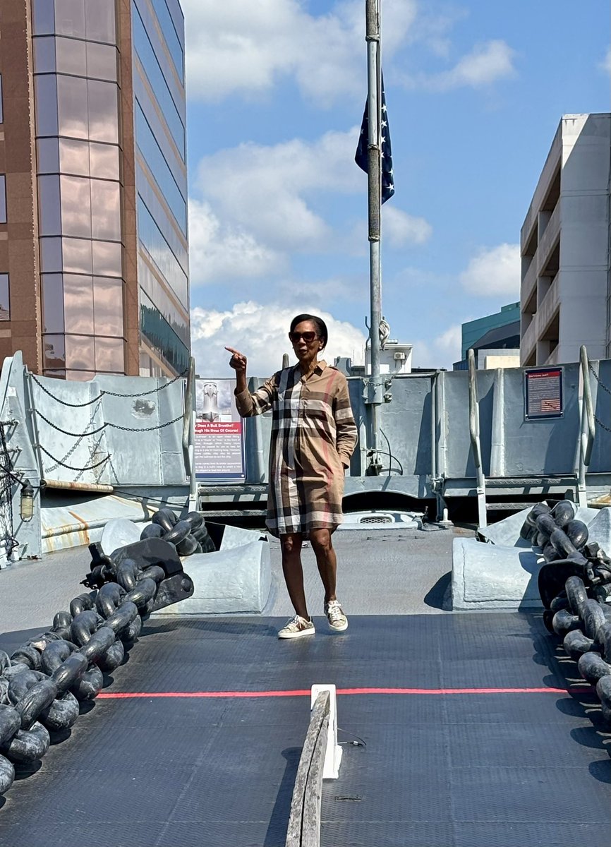 Marcia Conston (@pres_m_conston) on Twitter photo I spent yesterday afternoon exploring <a href="/NauticusNorfolk/">NauticusNorfolk</a> and touring the impressive Battleship Wisconsin (BB-64) in <a href="/NorfolkDowntown/">Downtown Norfolk</a>.
A true gem in the beautiful <a href="/NorfolkVA/">City of Norfolk, VA</a>—rich in history, pride, and maritime legacy.
#NorfolkVA #Nauticus #MaritimeHistory I spent yesterday afternoon exploring <a href="/NauticusNorfolk/">NauticusNorfolk</a> and touring the impressive Battleship Wisconsin (BB-64) in <a href="/NorfolkDowntown/">Downtown Norfolk</a>.
A true gem in the beautiful <a href="/NorfolkVA/">City of Norfolk, VA</a>—rich in history, pride, and maritime legacy.
#NorfolkVA #Nauticus #MaritimeHistory