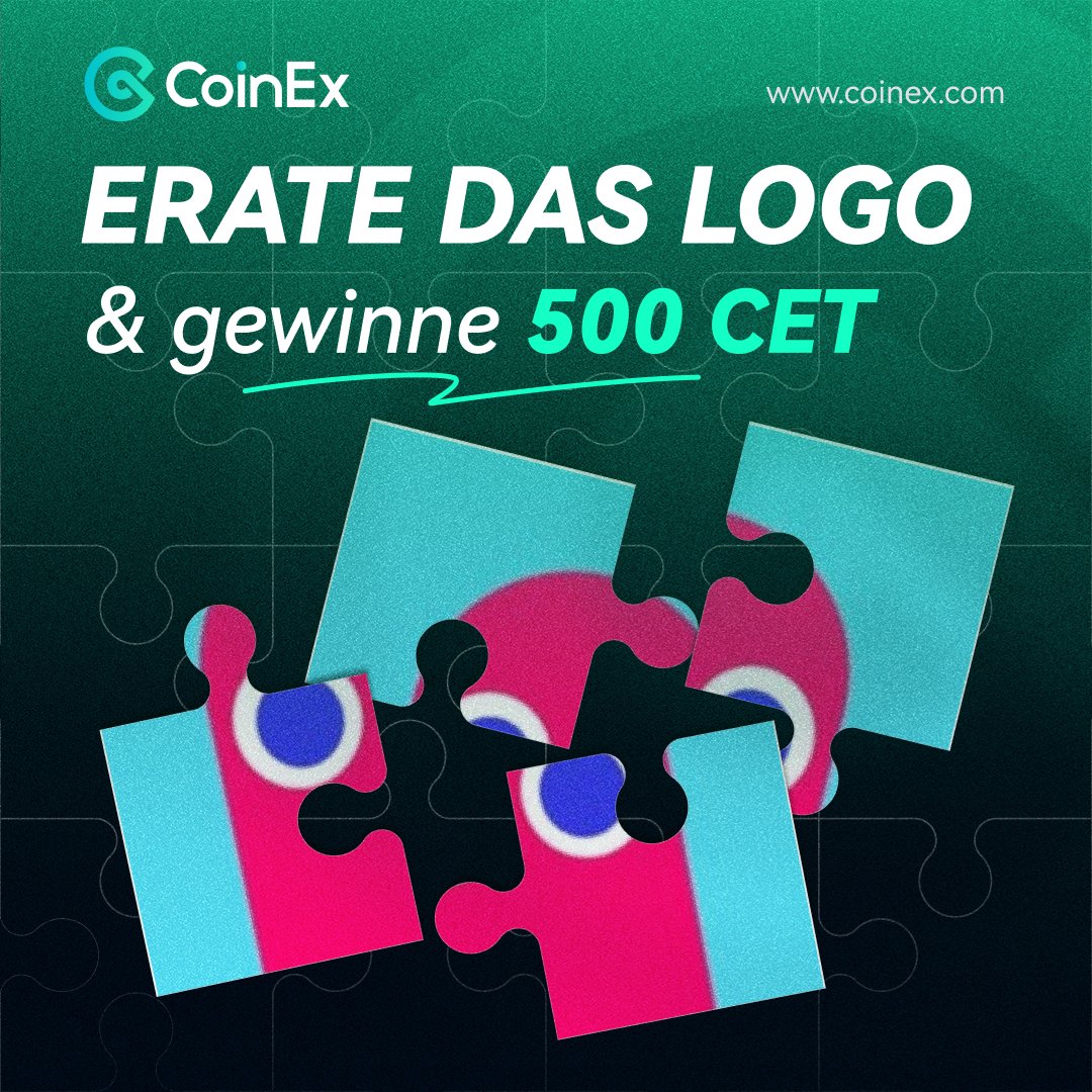 🎉 Errate das Logo Gewinnspiel! 🎉

Errate das Logo und gewinne anteilig 500 CET! 🧩

So einfach geht’s:
1️⃣ Schau dir das Puzzle genau an und errate das Logo!
2️⃣ Kommentiere deine Antwort und #CoinExPuzzle.
3️⃣ Markiere 3 Freunde, die ebenfalls mitraten sollen.
4️⃣ Folge📲 uns,