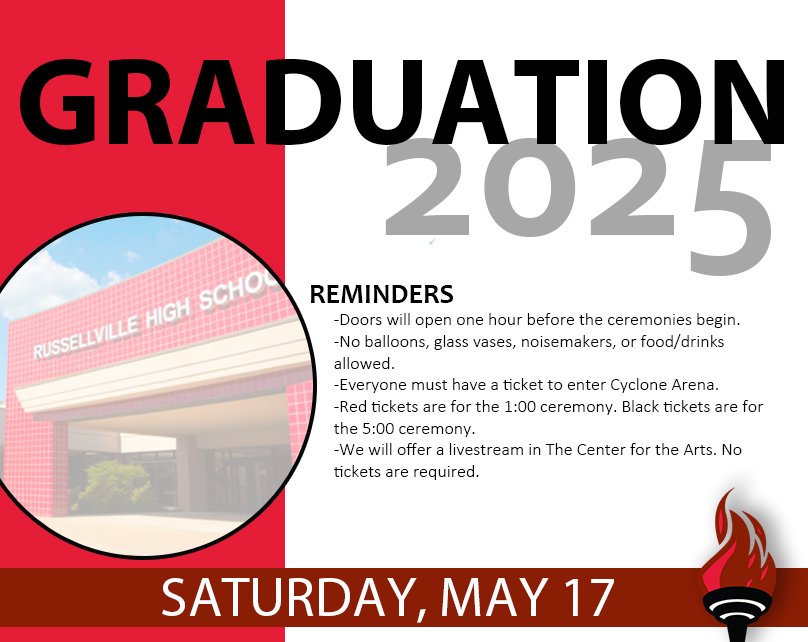 Graduation is TOMORROW!
