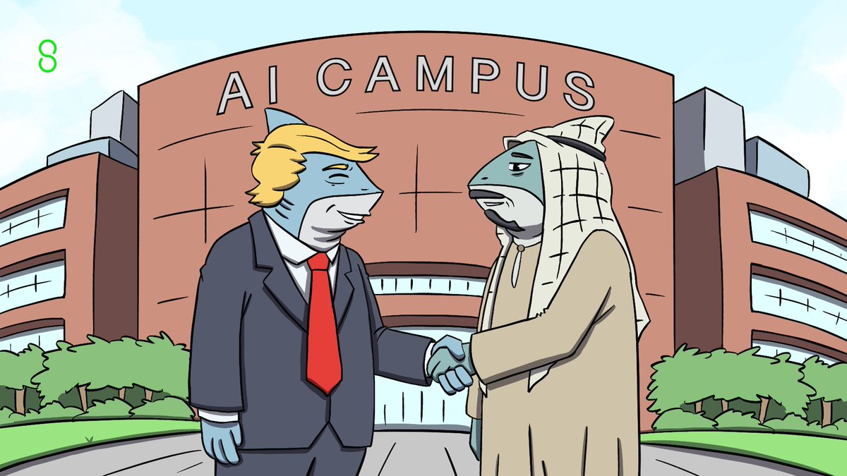 Bayangkan satu tempat yang boleh jalankan 2.5 juta cip AI Nvidia B200 serentak.

Itulah projek gergasi “ Kampus AI” yang bakal dibina UAE.

🧵